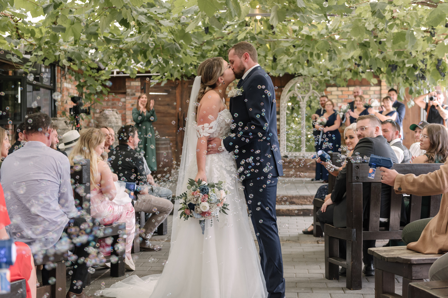 Whimsical Vineyard Wedding at Vilagrad Winery