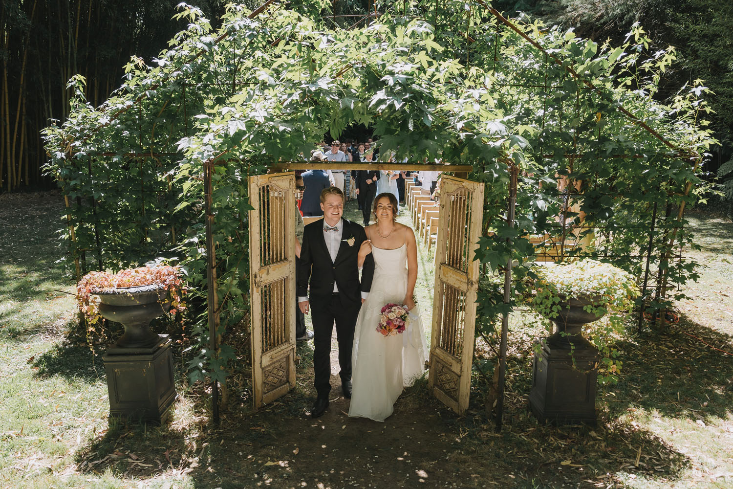 Charming Garden Wedding at the Black Walnut