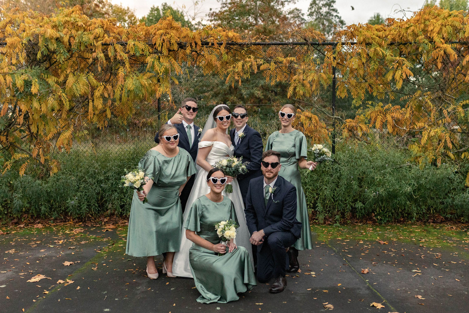 Classic Church and Garden Wedding in Christchurch