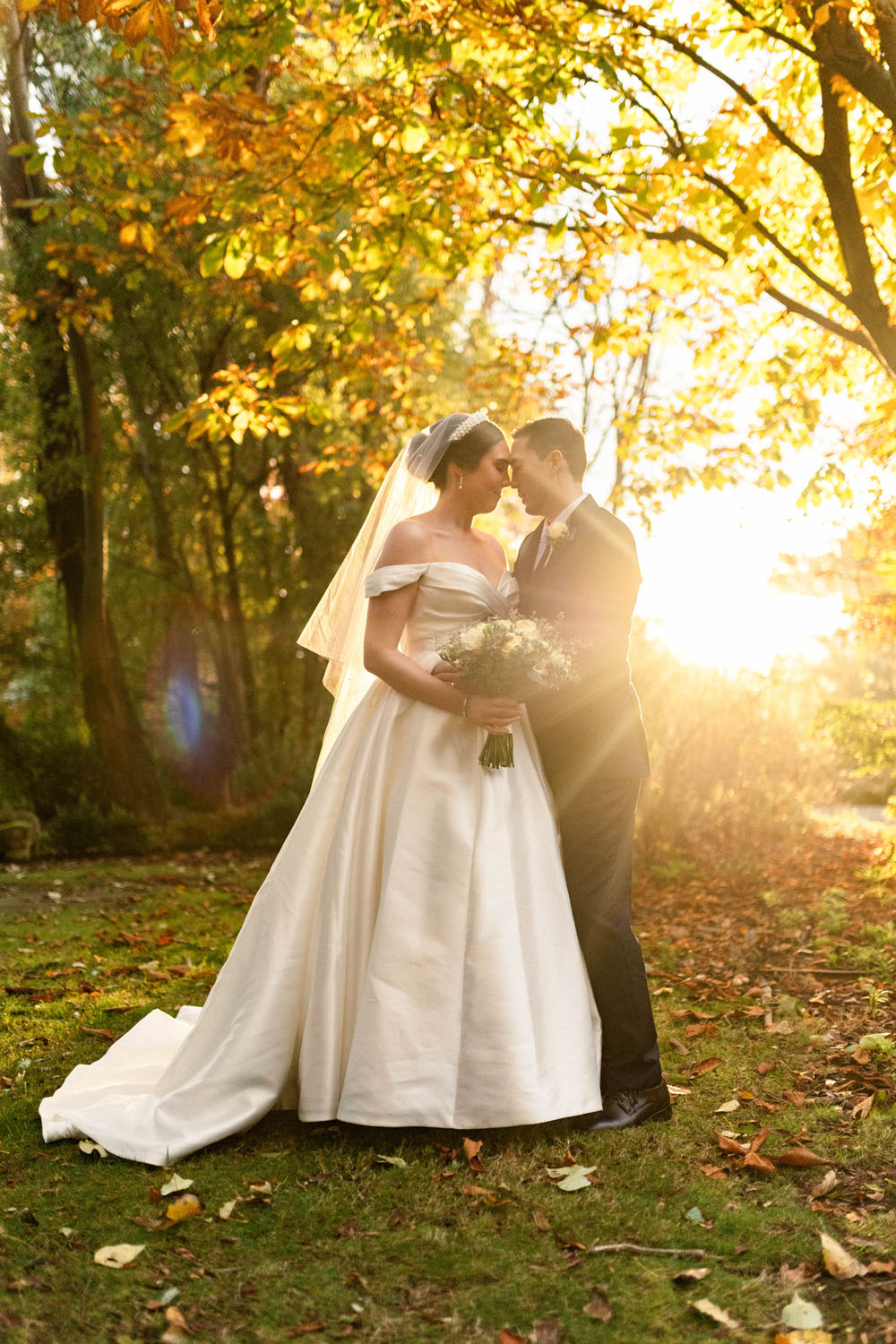 Classic Church and Garden Wedding in Christchurch