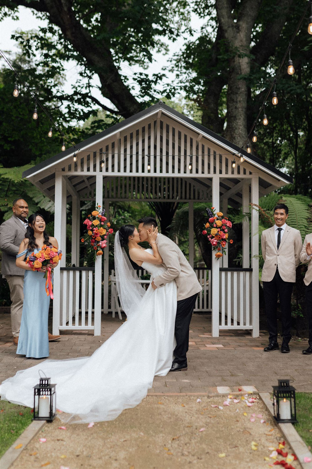 Dreamy Summer Park Wedding at Tatum