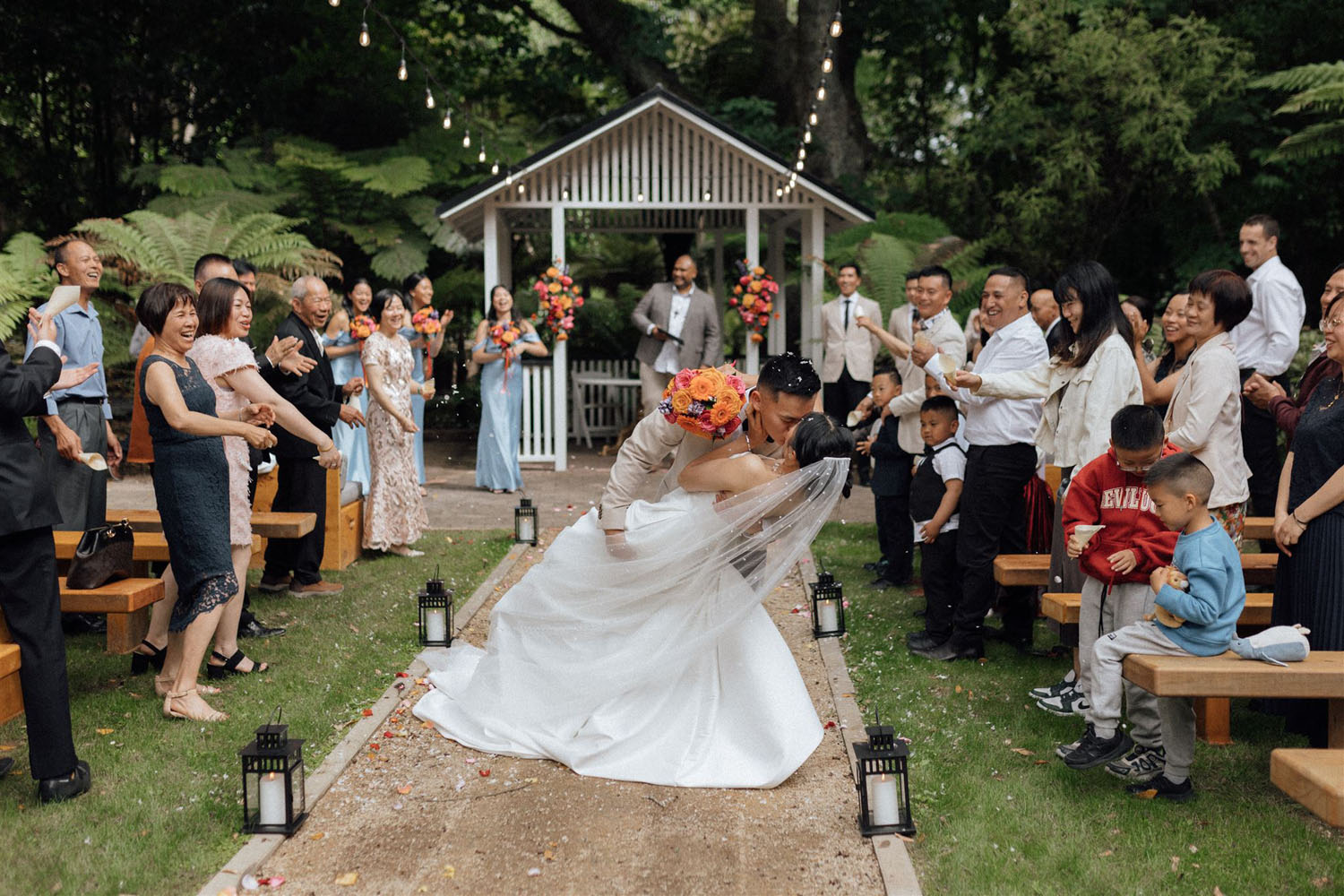 Dreamy Summer Park Wedding at Tatum
