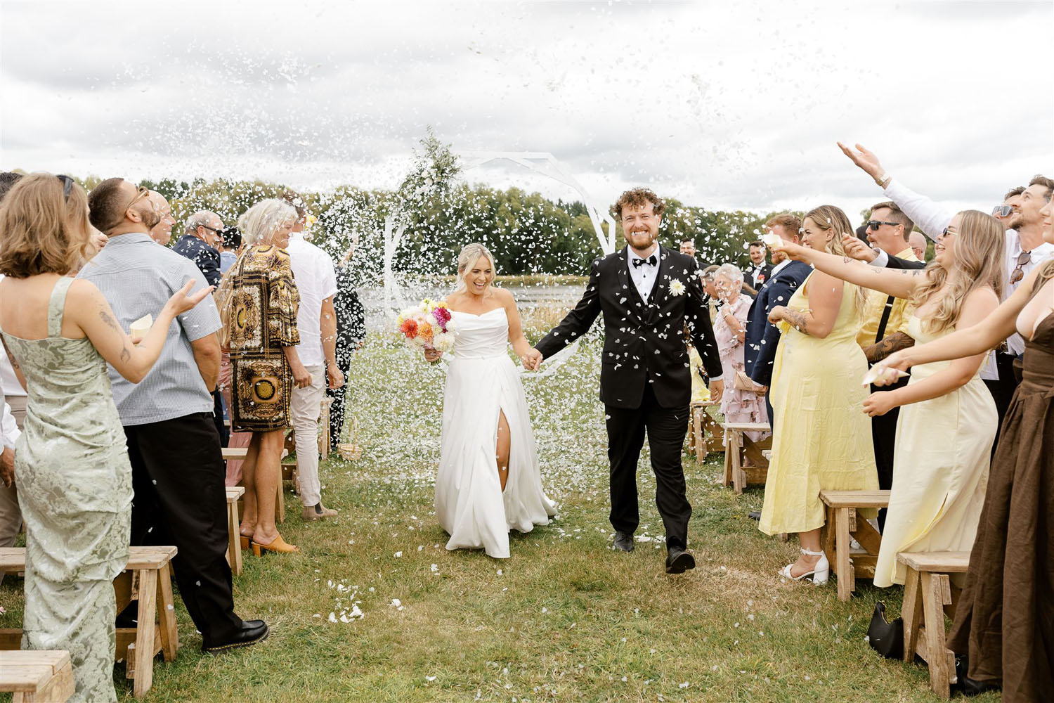Idyllic Outdoor Wedding at Backpaddock Lakes