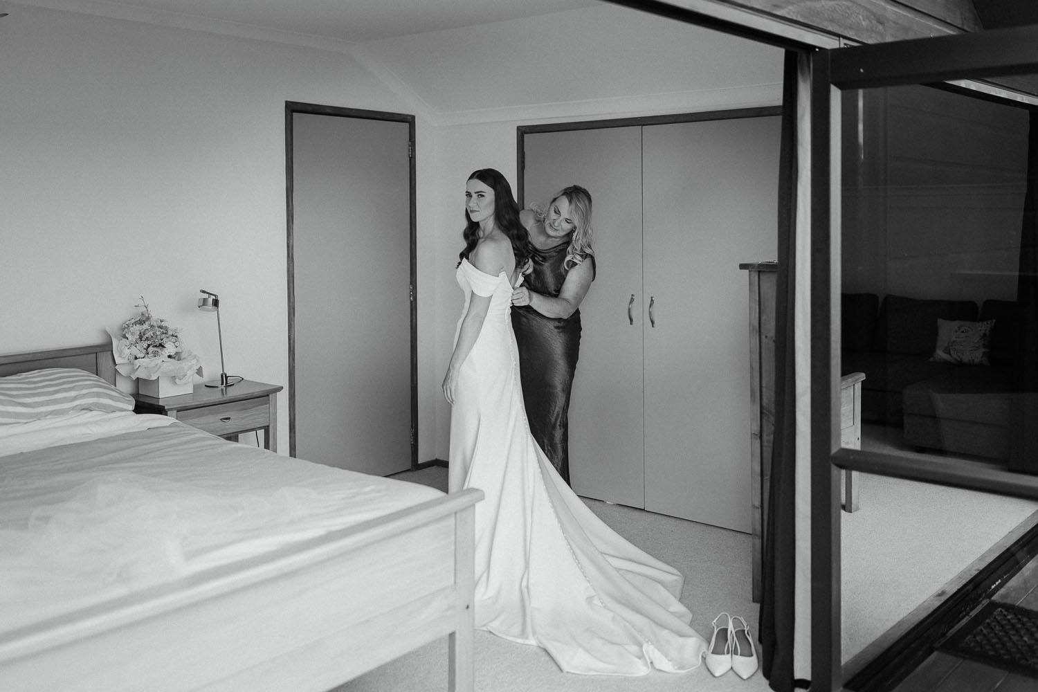 Breathtaking Lake Wedding at The Black Barn