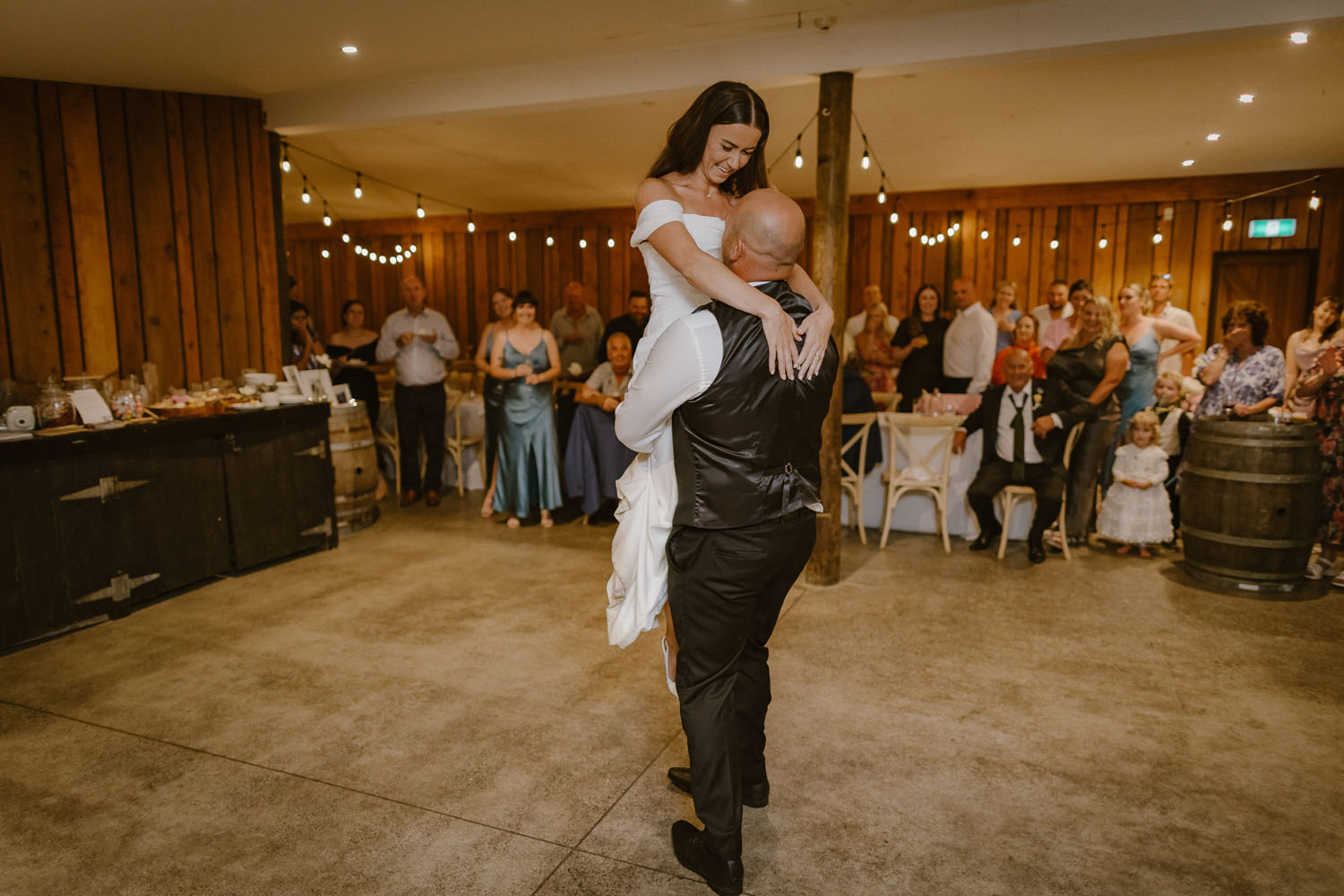 Breathtaking Lake Wedding at The Black Barn