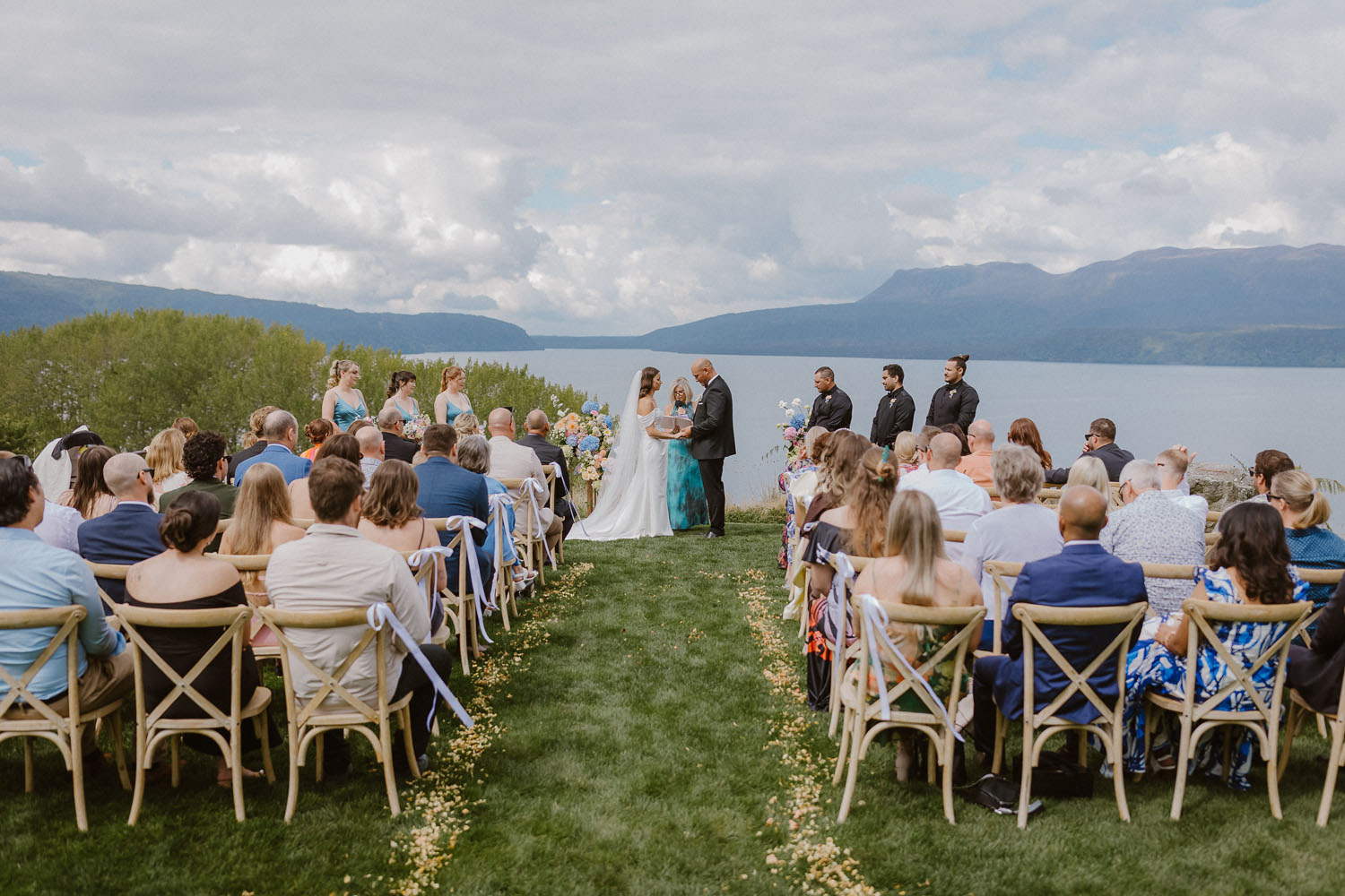 Breathtaking Lake Wedding at The Black Barn