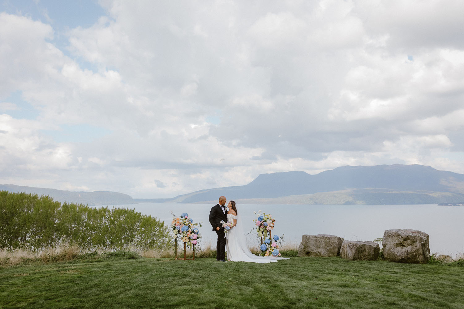 Breathtaking Lake Wedding at The Black Barn