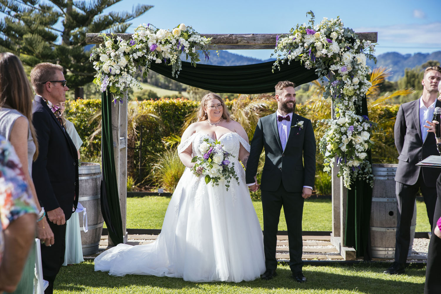 Beautiful Outdoor Wedding at The Stables 
