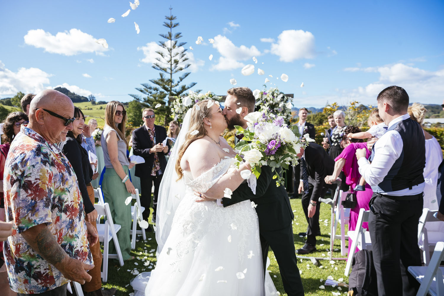 Beautiful Outdoor Wedding at The Stables 