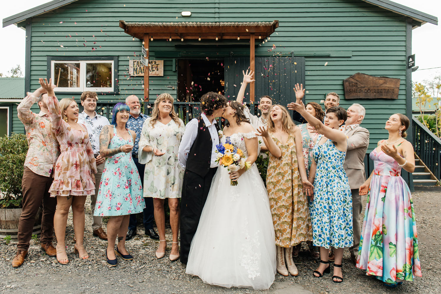 Whimsical and Joyful Wedding in Auckland
