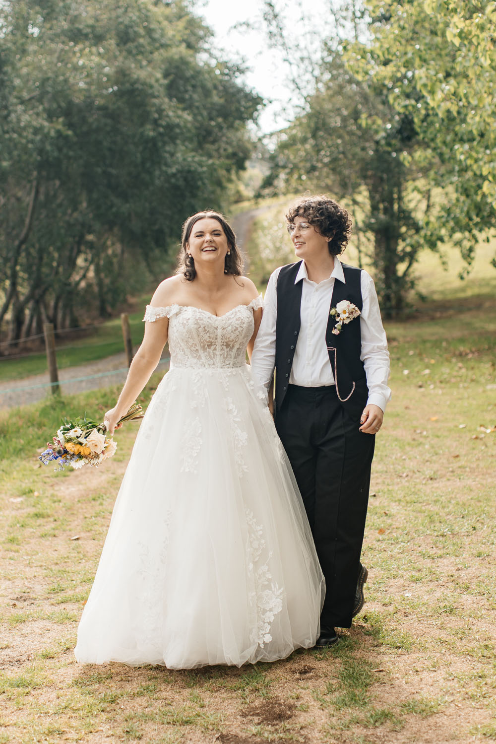 Whimsical and Joyful Wedding in Auckland
