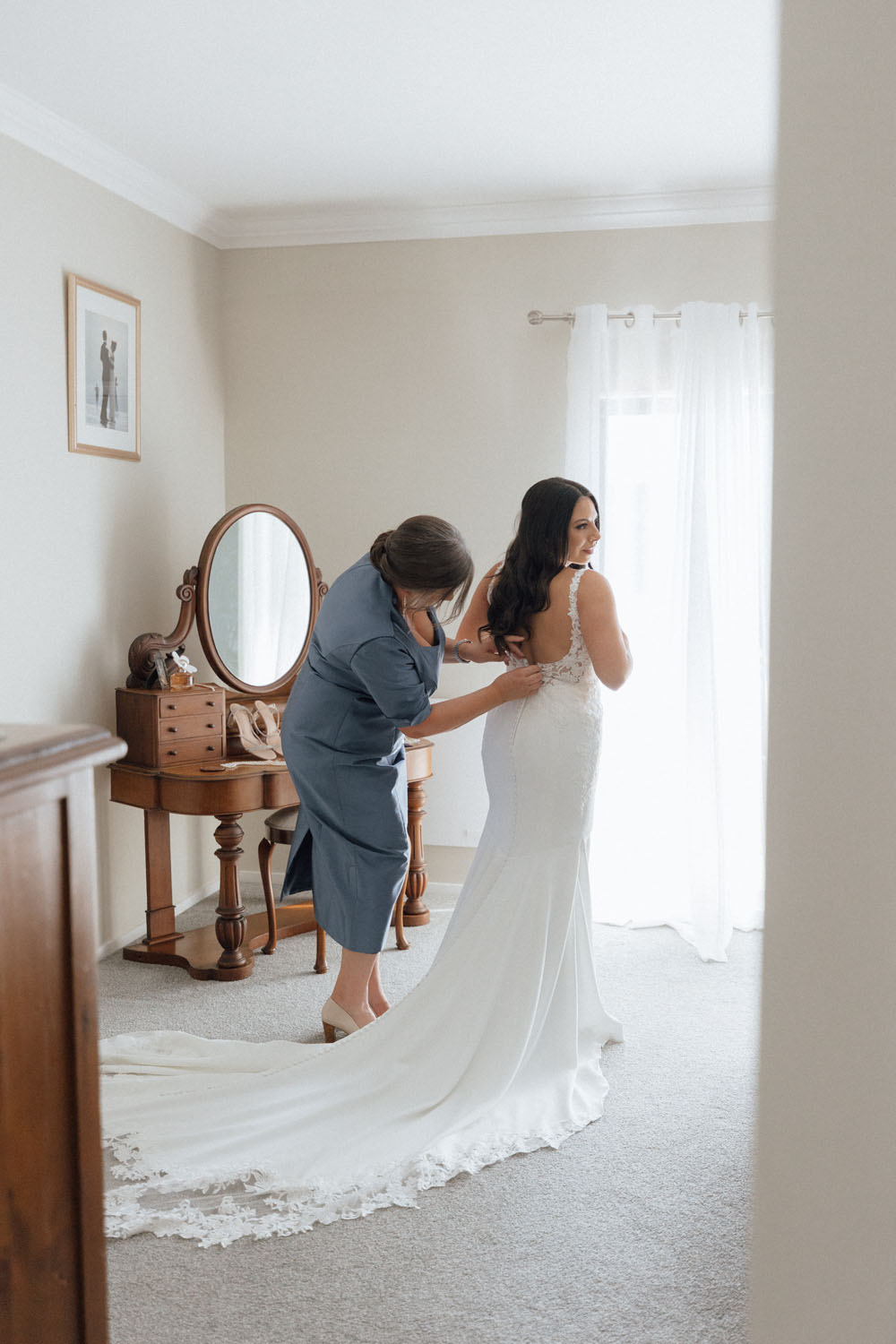 Bubbly and Fun Garden wedding in Masterton