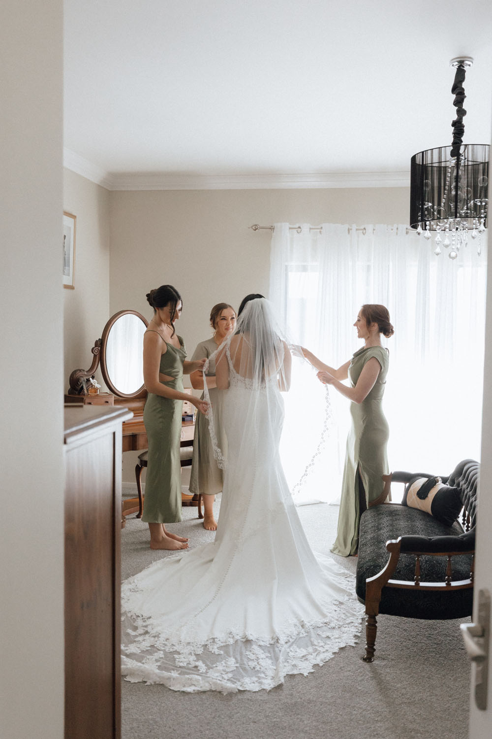 Bubbly and Fun Garden wedding in Masterton