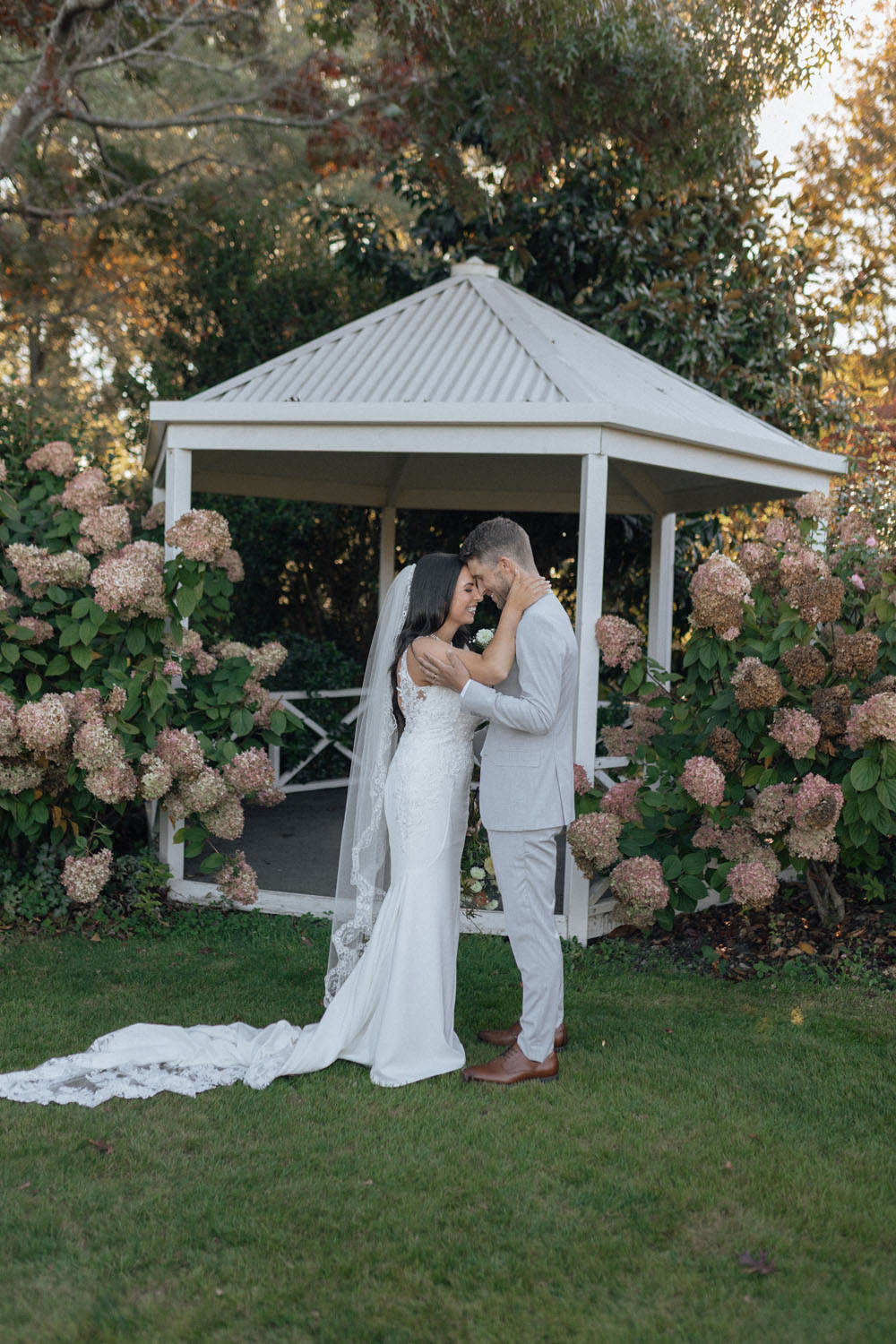 Bubbly and Fun Garden wedding in Masterton