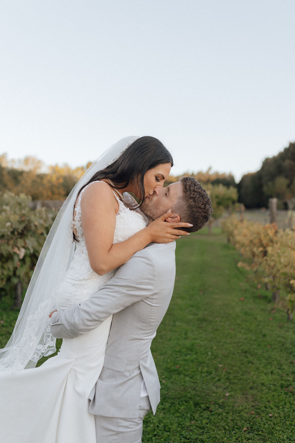 Bubbly and Fun Garden wedding in Masterton