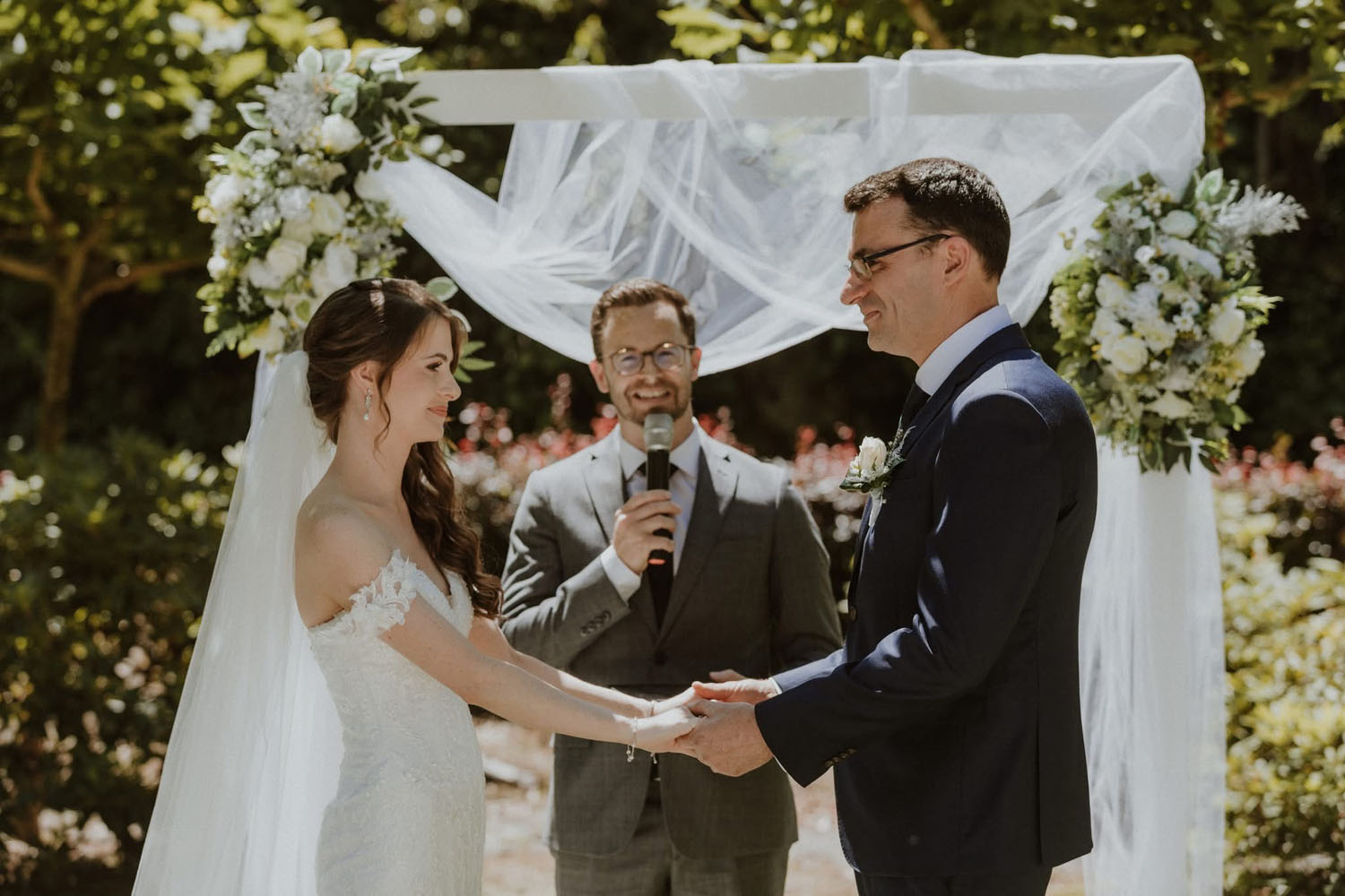Charming Garden Wedding in Wellington