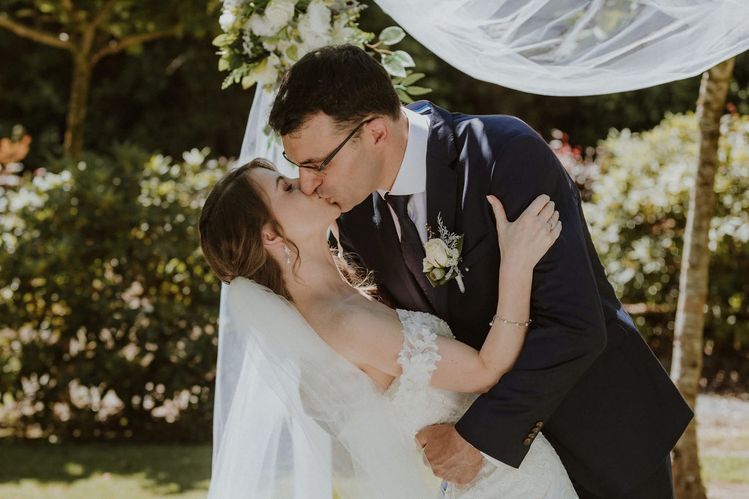 Charming Garden Wedding in Wellington