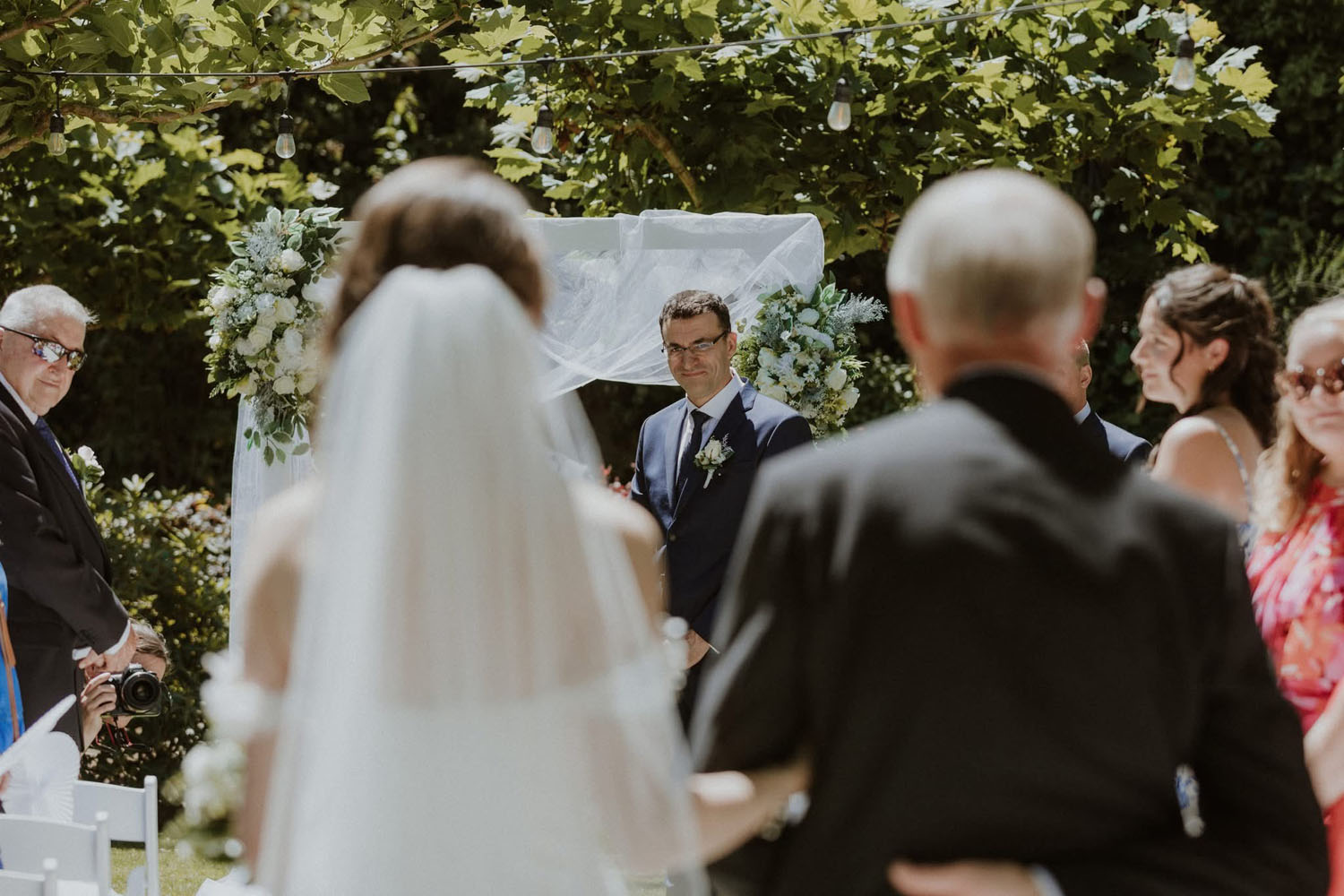 Charming Garden Wedding in Wellington