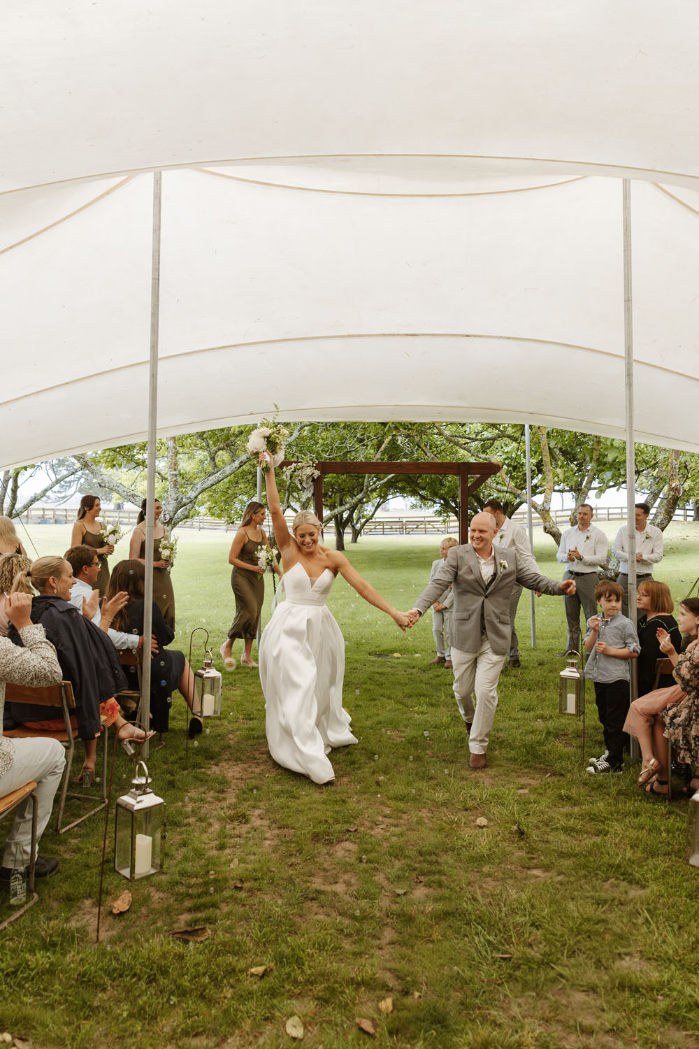 Fun Estate Wedding in Tauranga