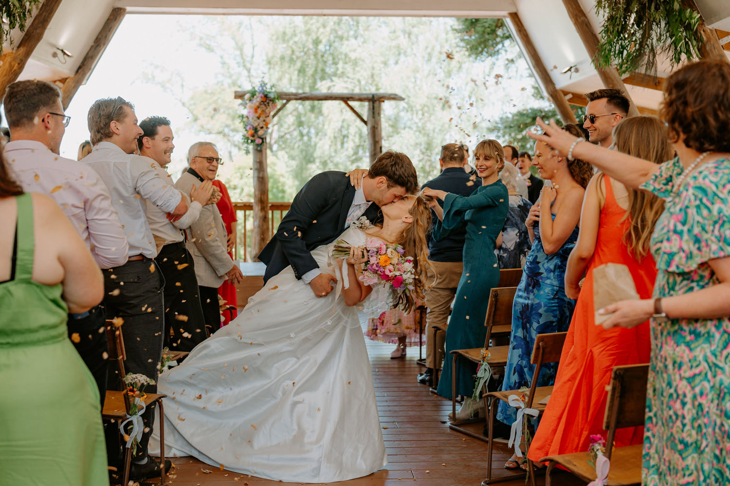 Dreamy Outdoor Wedding in Ngāruawāhia