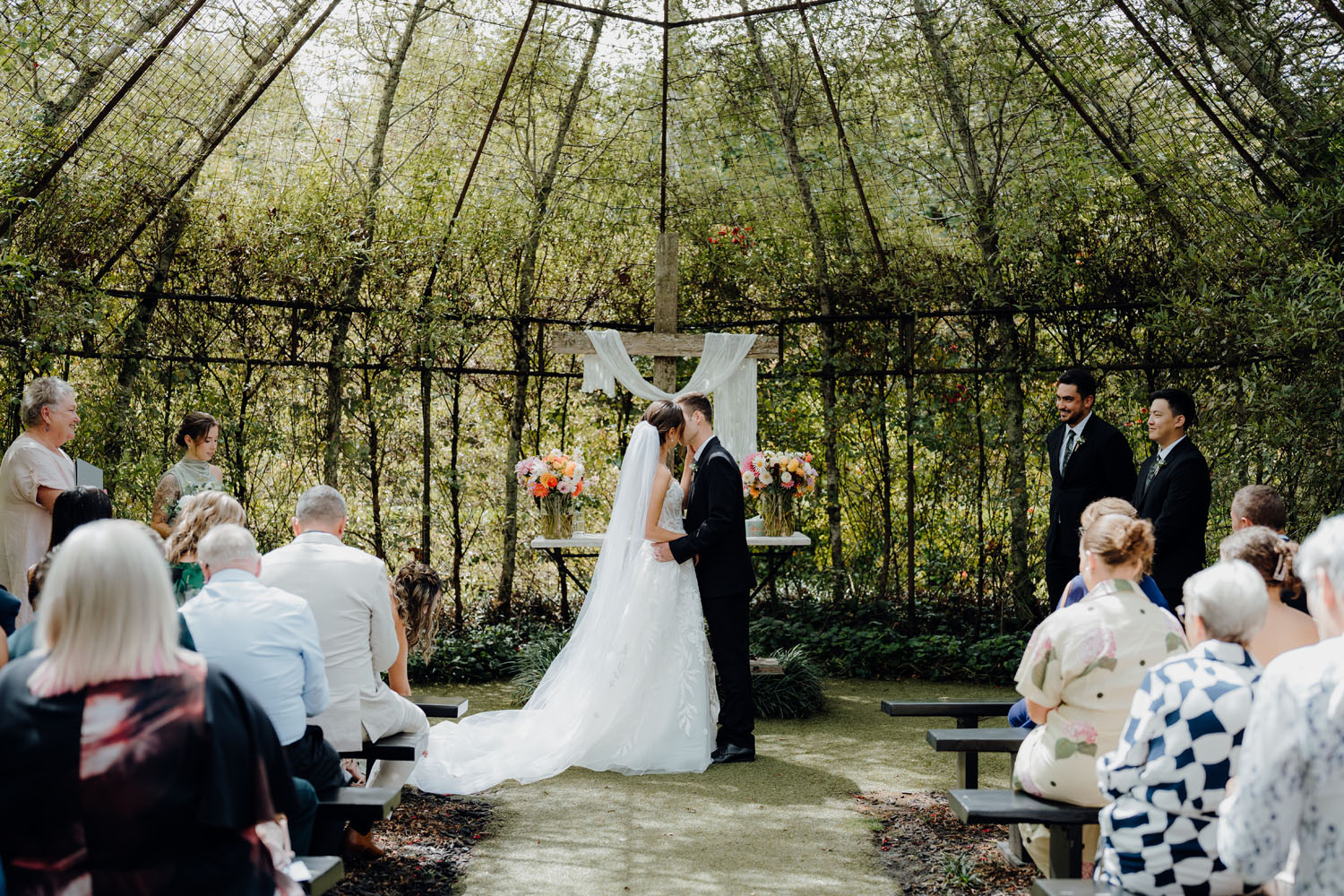 Picturesque Garden Wedding at TreeChurch and Gardens