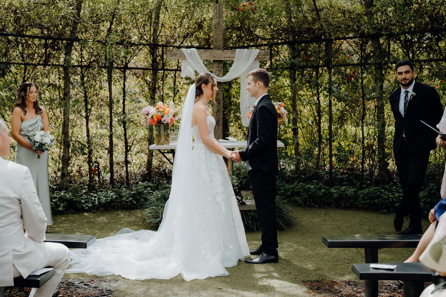 Picturesque Garden Wedding at TreeChurch and Gardens