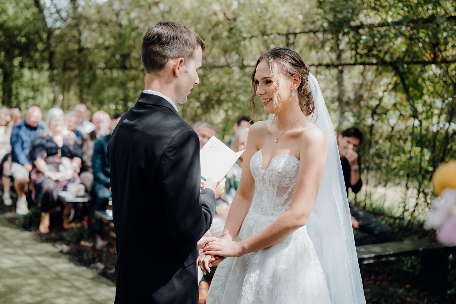 Picturesque Garden Wedding at TreeChurch and Gardens