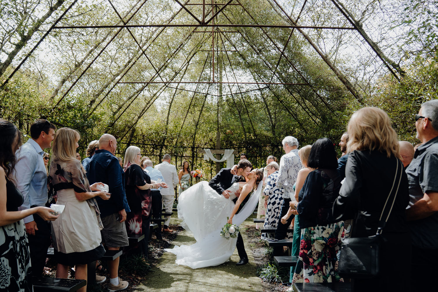 Picturesque Garden Wedding at TreeChurch and Gardens