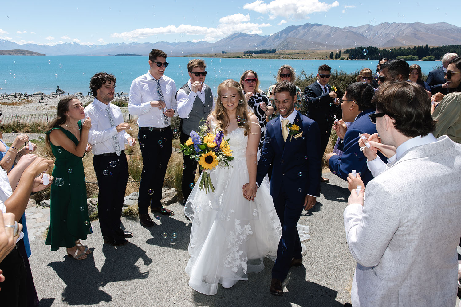 Intimate & Dreamy Church Wedding at Lake Tekapo