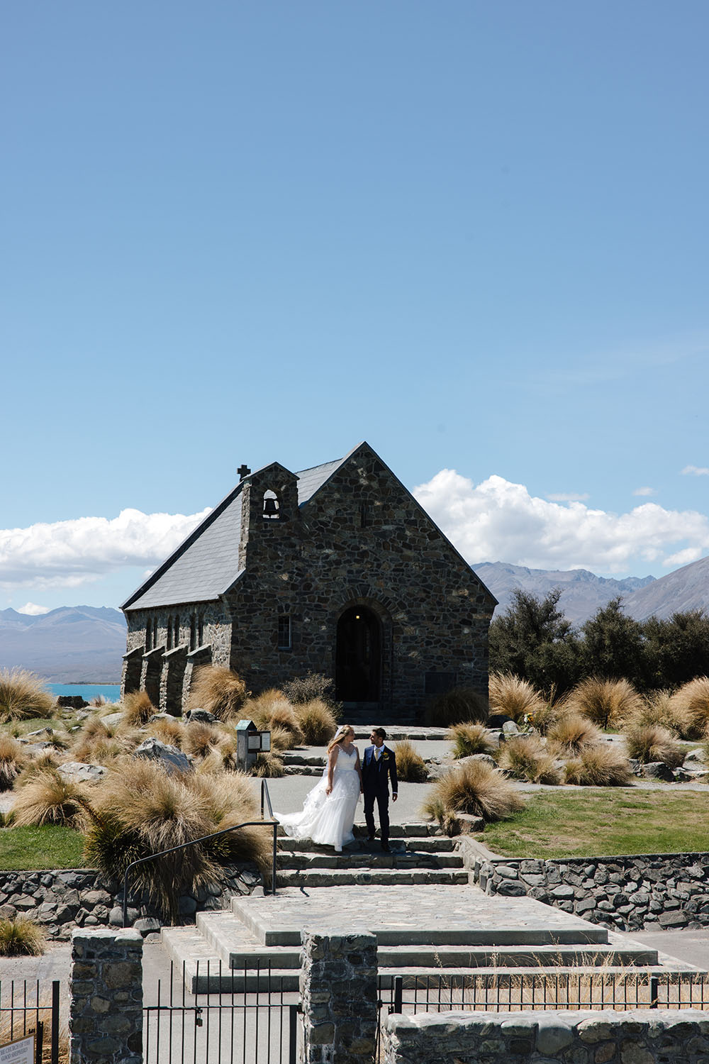 Intimate & Dreamy Church Wedding at Lake Tekapo
