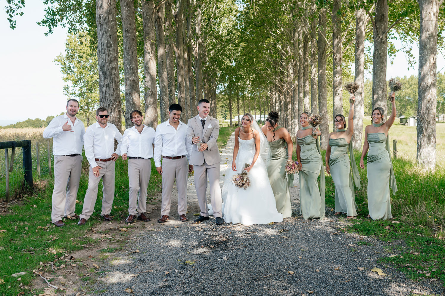 Radiant Countryside Wedding in Northland