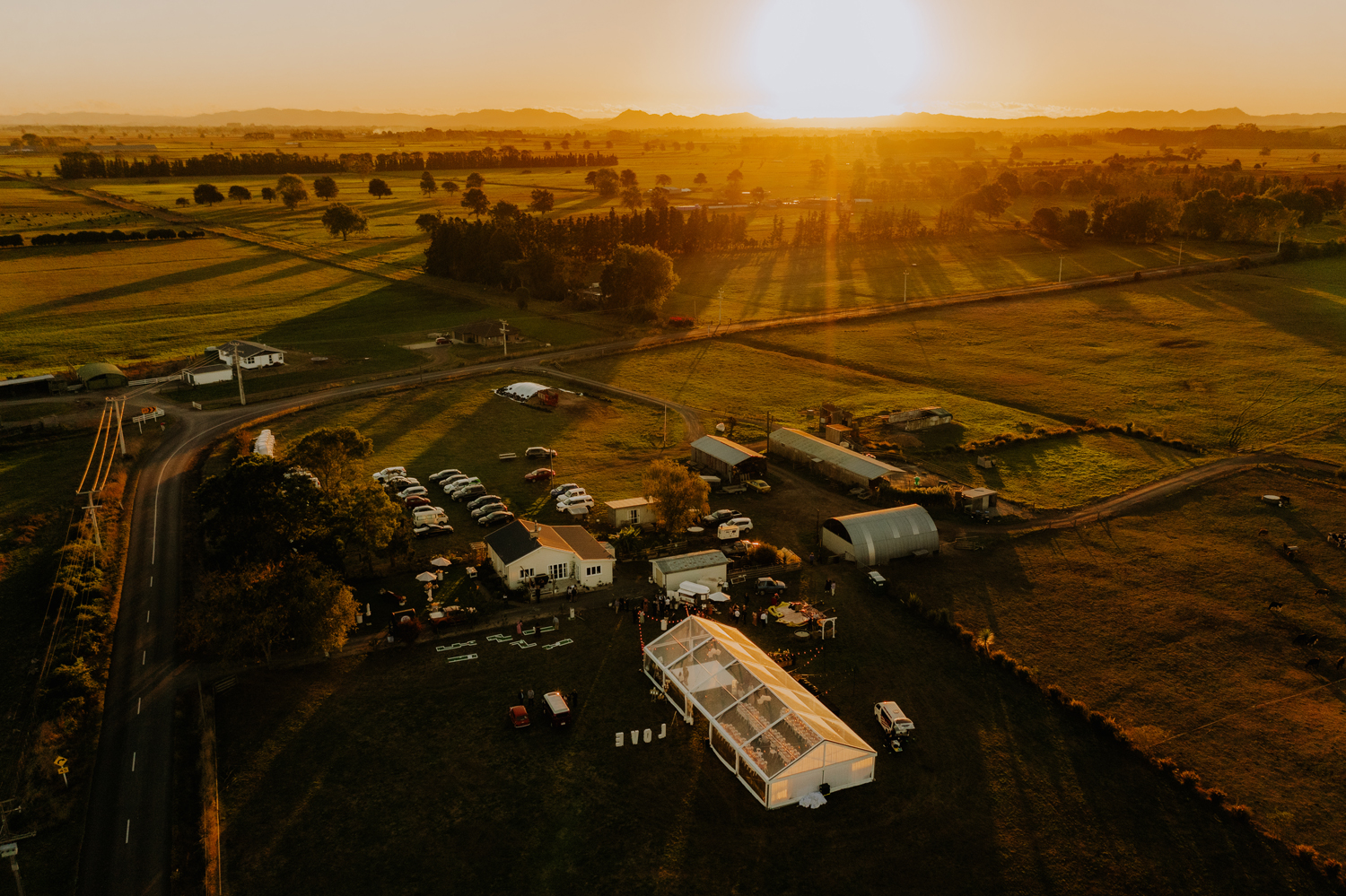 A Charming Estate and Farm Wedding