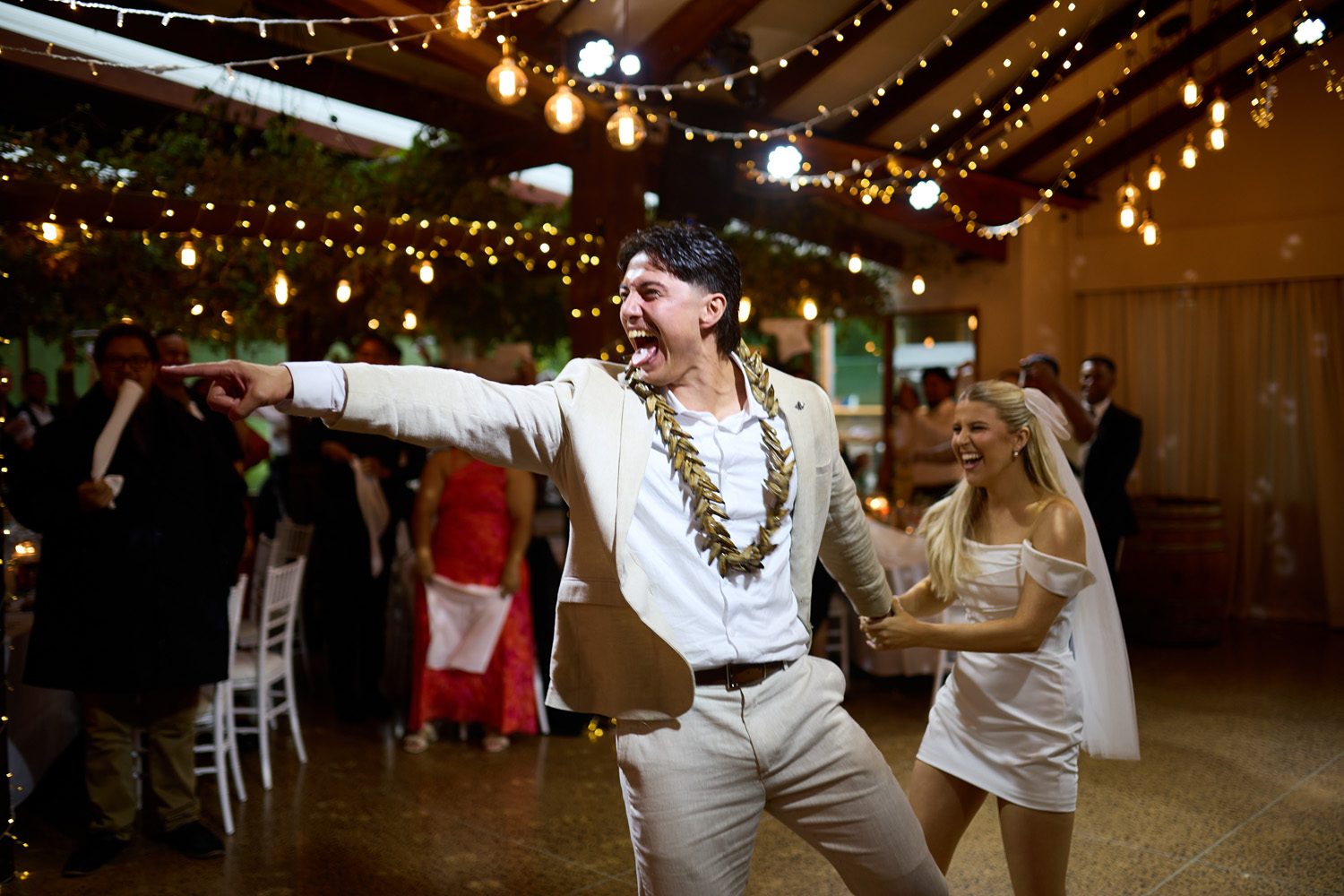 A Fun Estate Wedding at Markovina