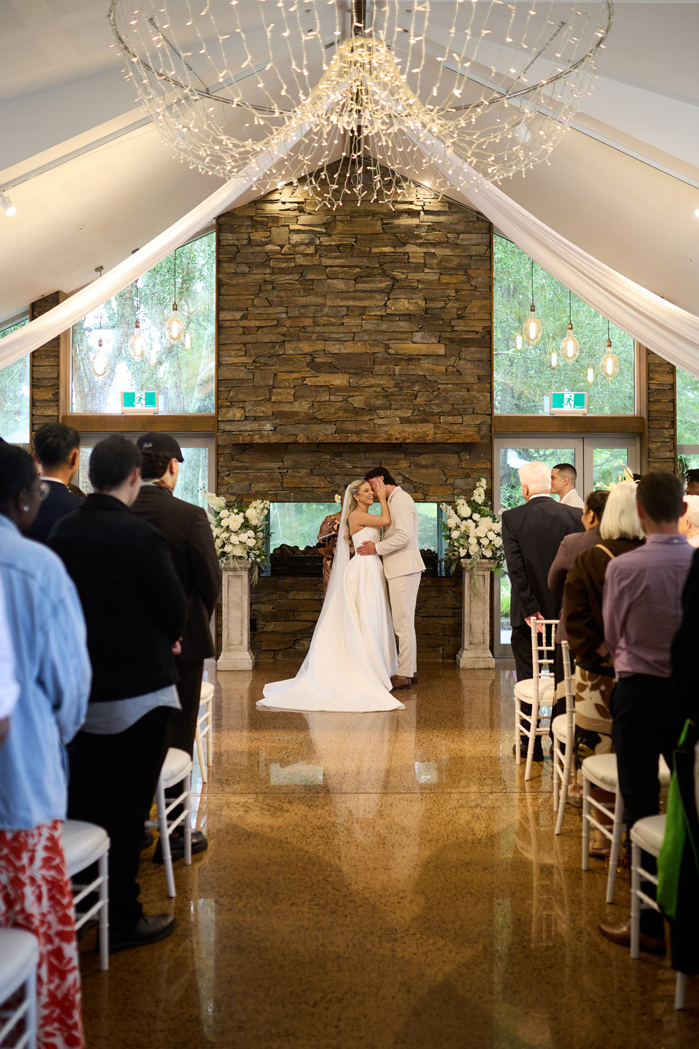 A Fun Estate Wedding at Markovina