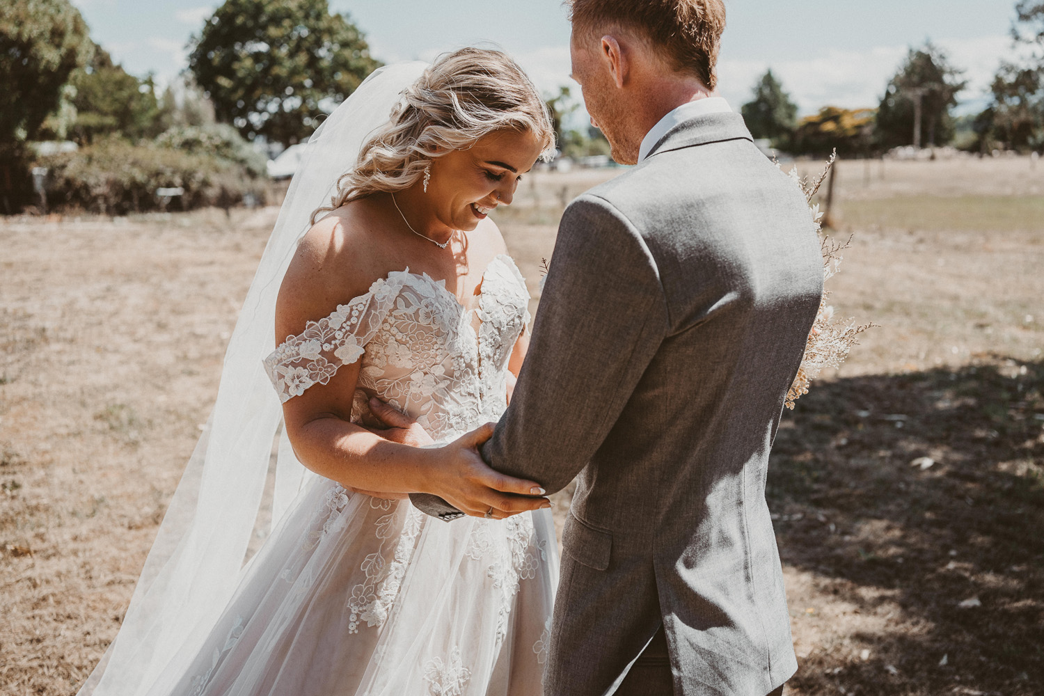 A Joyful Outdoor Wedding on the Family Farm