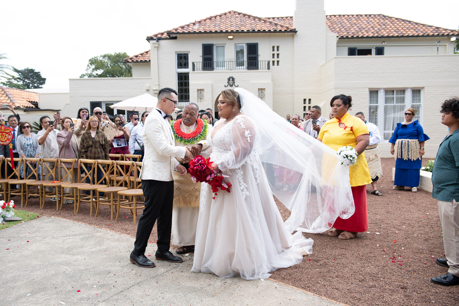 An Unforgettable Wedding at Puketutu Island Estate
