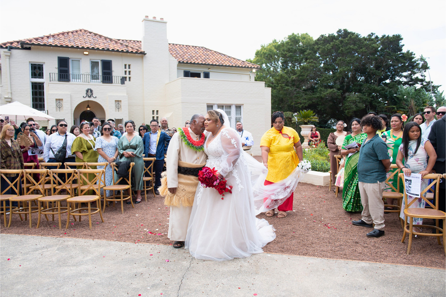 An Unforgettable Wedding at Puketutu Island Estate